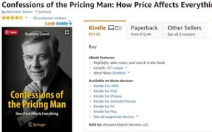 Confessions of the Pricing Man